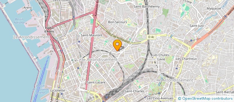 localisation de l'entreprise MADAME MARIEM LARIANI à MARSEILLE