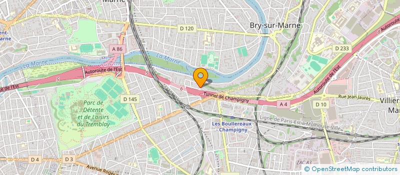 localisation de l'entreprise MADAME MARIEM LAZZEZ à CHAMPIGNY-SUR-MARNE