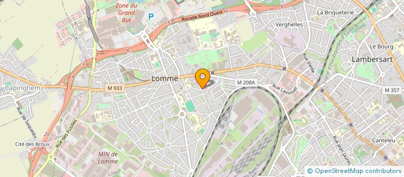 localisation de l'entreprise MADAME MARIEM OUMHAND à LILLE