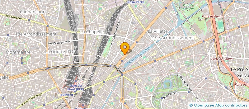 localisation de l'entreprise MADAME MARIEM TOURE  PARIS