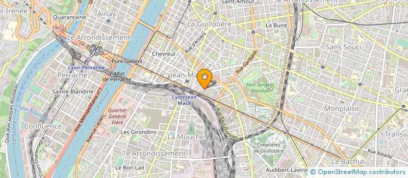 localisation de l'entreprise MADAME MARIEME BASAL à LYON