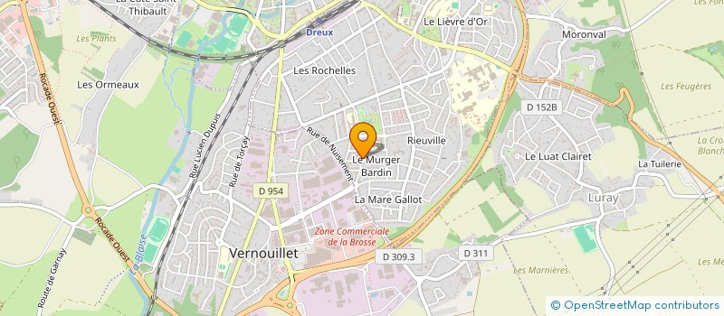 localisation de l'entreprise MADAME MARIEME DIEYE à DREUX