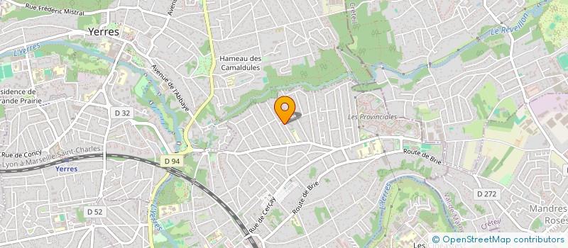 localisation de l'entreprise MADAME MARIEME KANE DIOP  BRUNOY