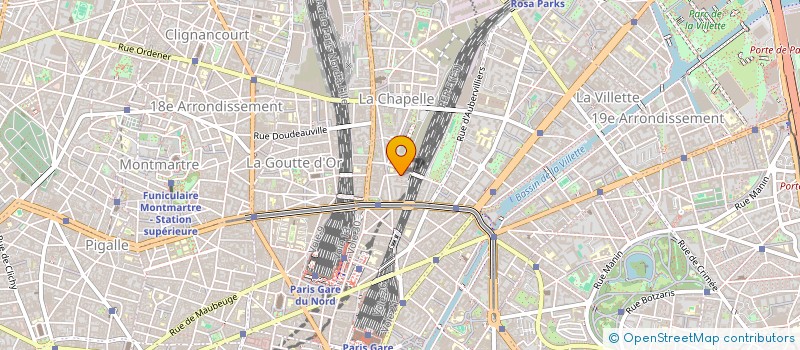 localisation de l'entreprise MADAME MARIEME MBODJ  PARIS