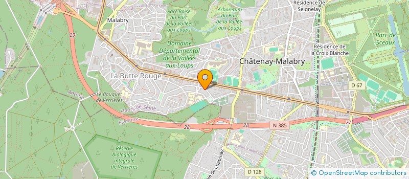 localisation de l'entreprise MADAME MARIEME SECK  CHATENAY-MALABRY