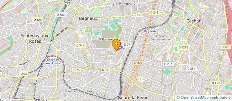 localisation de l'entreprise MADAME MARIENE CINAYOKHO à BAGNEUX