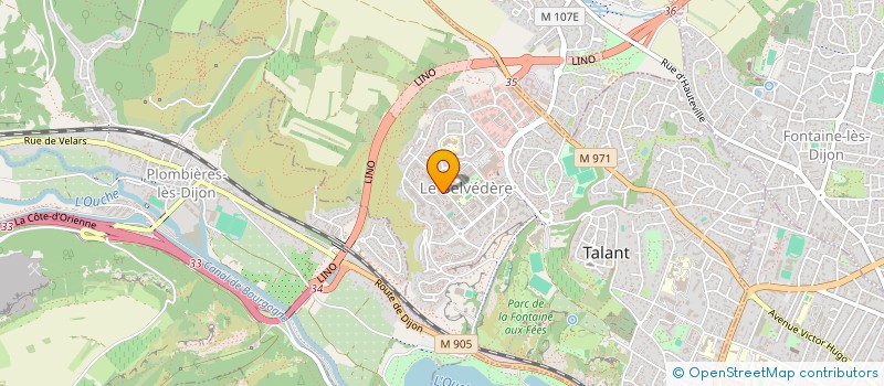 localisation de l'entreprise MADAME MARIENNIE N'GUESSAN à DIJON