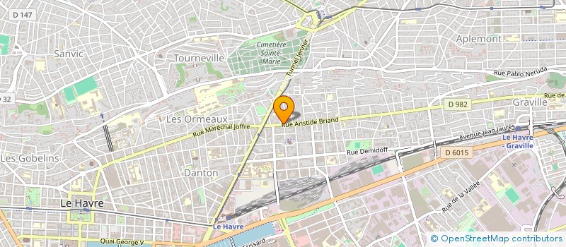 localisation de l'entreprise MADAME MARIETA AVETISYAN à LE HAVRE