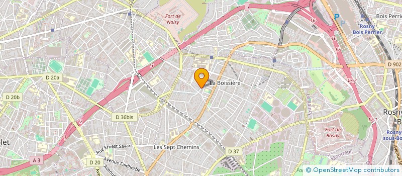 localisation de l'entreprise MADAME MARIETOU DOUCOURE à MONTREUIL