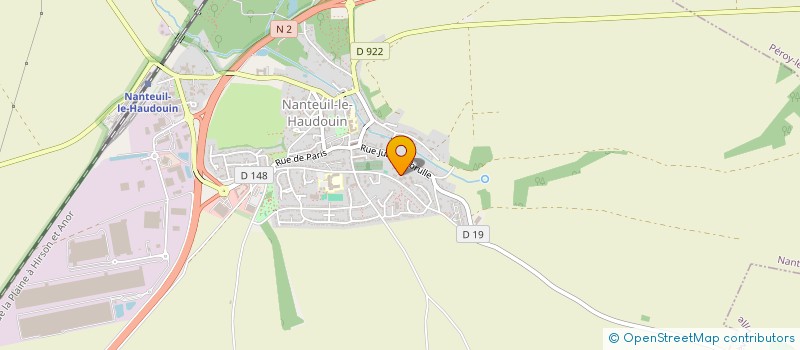 localisation de l'entreprise MADAME MARIETOU SANDRINE FOFANA  NANTEUIL-LE-HAUDOUIN