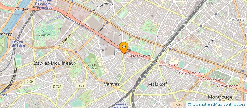 localisation de l'entreprise MADAME MARIETOU SIDIBE  VANVES