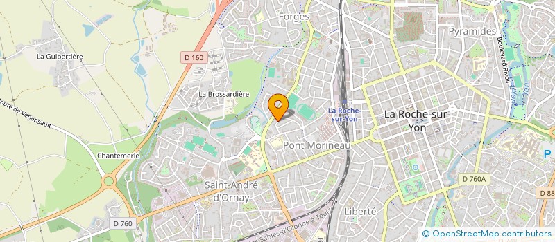 localisation de l'entreprise MADAME MARIETTA JAUNATRE à LA ROCHE-SUR-YON