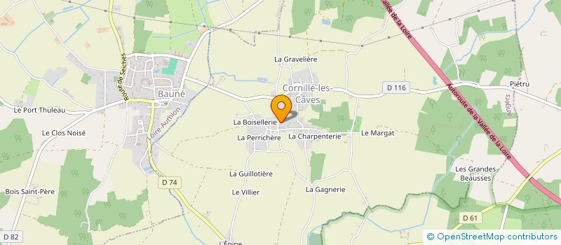 localisation de l'entreprise MADAME MARIETTA ROCHARD  CORNILLE-LES-CAVES