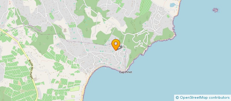 localisation de l'entreprise MADAME MARIETTE CAPON  RAMATUELLE