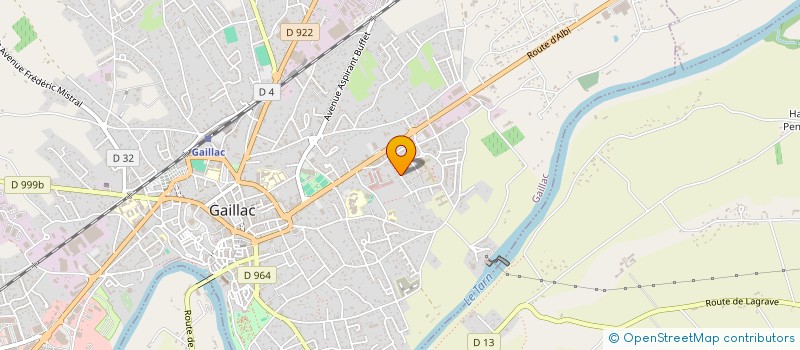 localisation de l'entreprise MADAME MARIETTE CERVANTES à GAILLAC