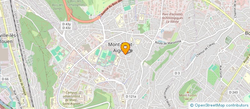 localisation de l'entreprise MADAME MARIETTE DELAFIN à MONT-SAINT-AIGNAN