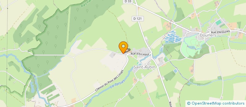 localisation de l'entreprise MADAME MARIETTE DOUILLEZ à SAINT-AUBIN