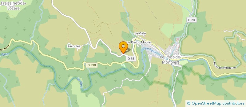 localisation de l'entreprise MADAME MARIETTE EMILE  VIALAS