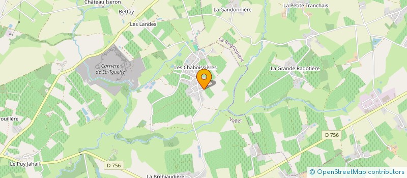 localisation de l'entreprise MADAME MARIETTE OUANEH  VALLET