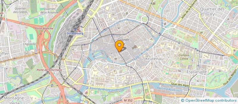 localisation de l'entreprise MADAME MARIETTE SCHOTT à STRASBOURG