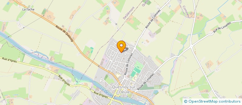 localisation de l'entreprise MADAME MARIETTE VIARD à QUESNOY-SUR-DEULE