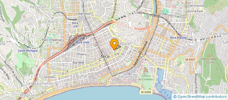 localisation de l'entreprise MADAME MARIIA ALEKSIIENKO à NICE