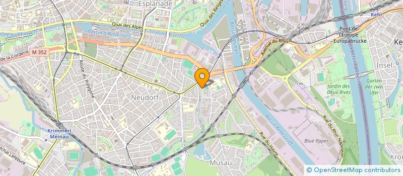 localisation de l'entreprise MADAME MARIIA KLYMENKO à STRASBOURG