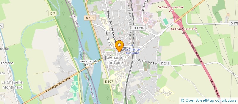 localisation de l'entreprise MADAME MARIIA KRAVCHUK à LA CHARITE-SUR-LOIRE