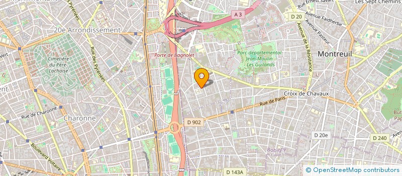 localisation de l'entreprise MADAME MARIIA NALYVAIKO à BAGNOLET