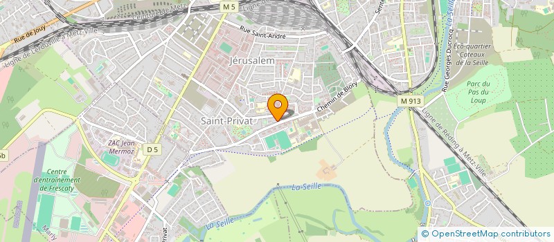 localisation de l'entreprise MADAME MARIIA PROKOPENKO  MONTIGNY-LES-METZ