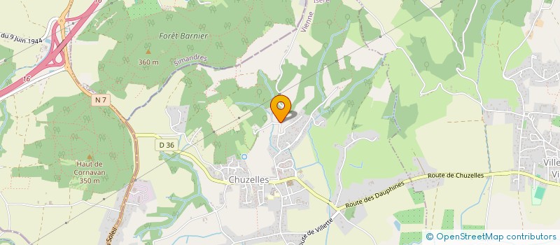 localisation de l'entreprise MADAME MARIIA RUDAK  CHUZELLES