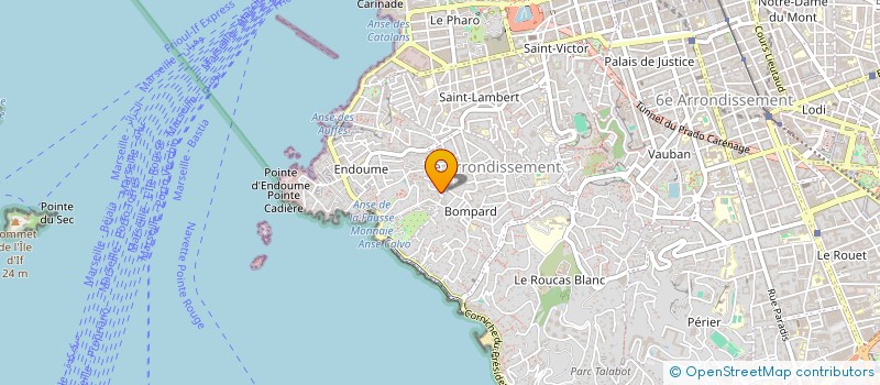 localisation de l'entreprise MADAME MARIIA VARETSA  MARSEILLE