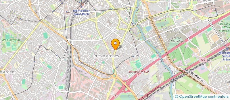 localisation de l'entreprise MADAME MARIJA ROGLIC  MONTPELLIER