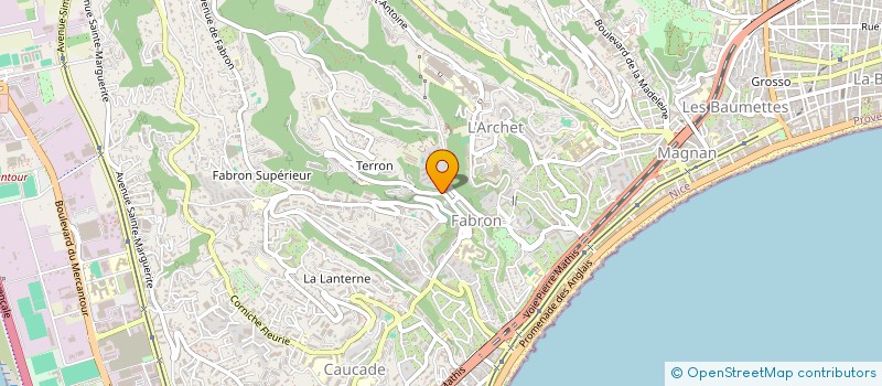localisation de l'entreprise MADAME MARIJA UJCIC à NICE