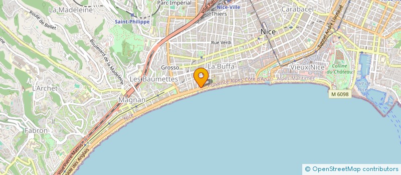 localisation de l'entreprise MADAME MARIKA CHACHUA à NICE