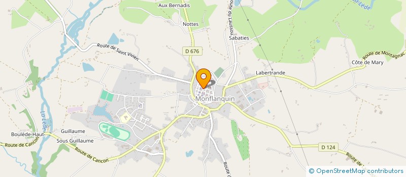 localisation de l'entreprise MADAME MARIKA COUILLAUD  DOUARNENEZ