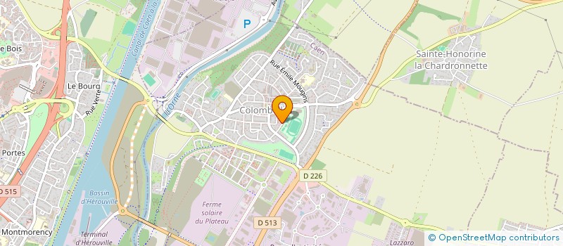 localisation de l'entreprise MADAME MARIKA HILL  COLOMBELLES