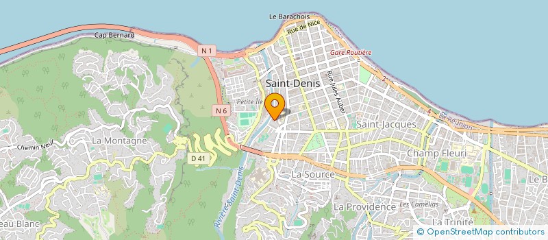 localisation de l'entreprise MADAME MARIKA LAN YAN SHUN à SAINT-DENIS