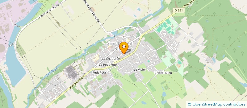 localisation de l'entreprise MADAME MARIKA PATHIE  SAINT LAURENT NOUAN