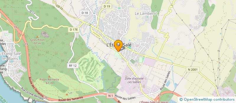 localisation de l'entreprise MADAME MARIKA RODIER à L'ETANG-SALE