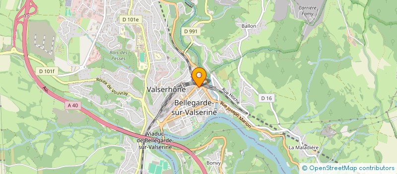 localisation de l'entreprise MADAME MARIKA ROMUALDO à VALSERHONE