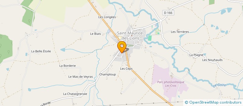 localisation de l'entreprise MADAME MARIKA ROUFFAUD à SAINT-MAURICE-DES-LIONS