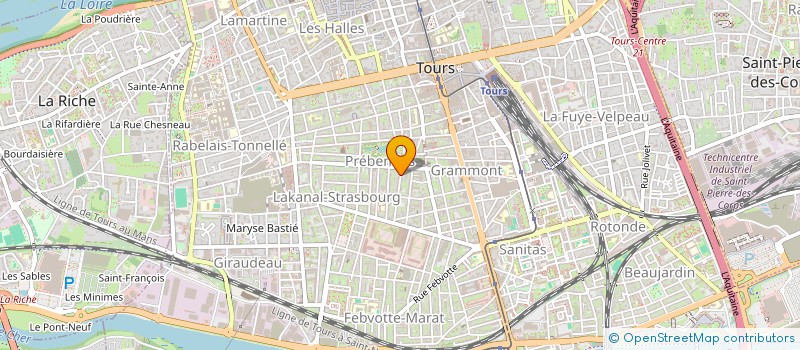 localisation de l'entreprise MADAME MARIKA SUARES à TOURS