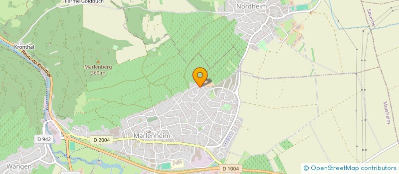 localisation de l'entreprise MADAME MARIKITA KRCMAR  MARLENHEIM