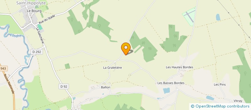 localisation de l'entreprise MADAME MARILENE CHARTRAIN  SAINT-HIPPOLYTE