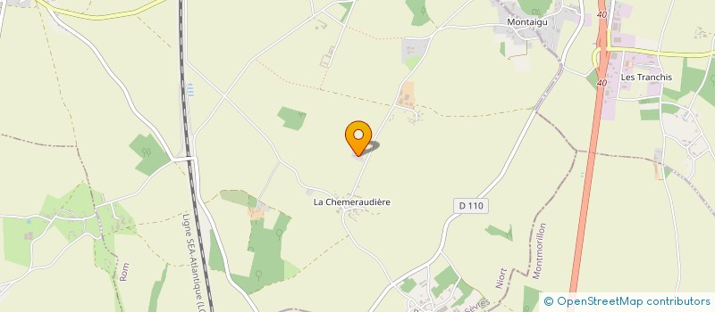 localisation de l'entreprise MADAME MARILENE MARSAULT à ROM