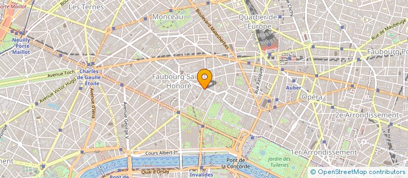 localisation de l'entreprise MADAME MARILENE RODRIGUES DA SILVA  PARIS