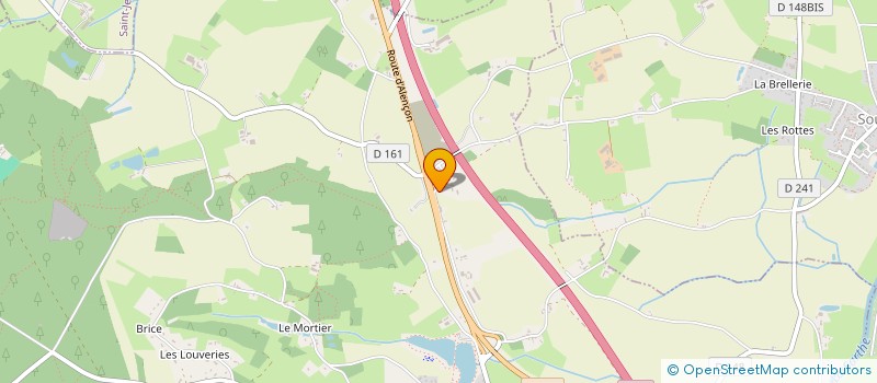 localisation de l'entreprise MADAME MARILENE ROY  LA BAZOGE