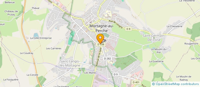 localisation de l'entreprise MADAME MARILIA BLONDEAU à MORTAGNE-AU-PERCHE