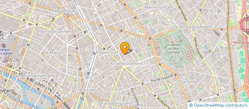 localisation de l'entreprise MADAME MARILIA DESTOT  PARIS